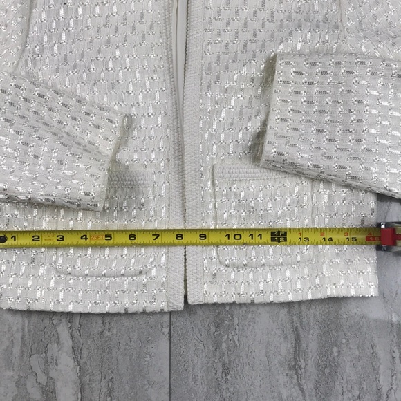 Karl Lagerfeld Tweed Crop Jacket - Picture 11 of 14